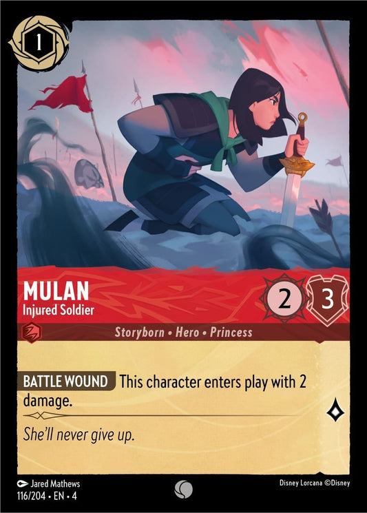 Set 9-125 | Mulan - Injured Soldier | Common