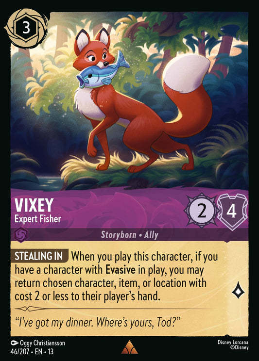 Set 13-46 Vixey - Expert Fisher | Rare