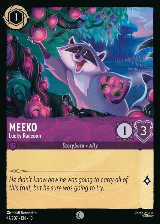 Set 13-47 Meeko - Lucky Raccoon | Common