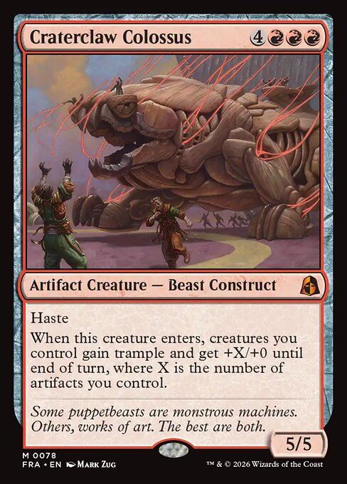 FRA-078 Craterclaw Colossus | Mythic (EN)