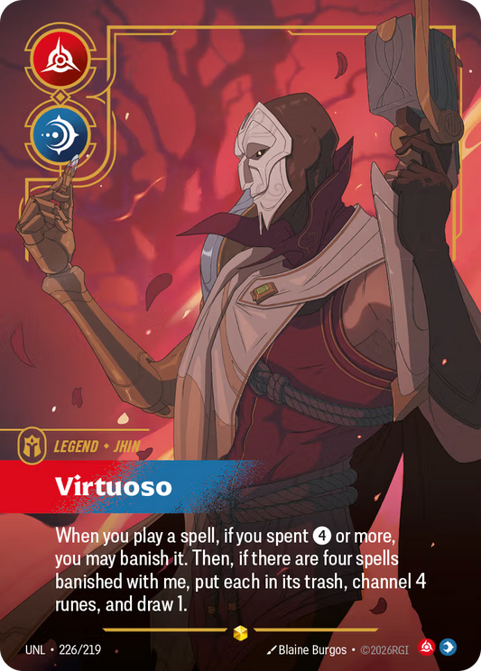UNL-226/219 Jhin - Virtuoso (Overnumbered) |Showcase