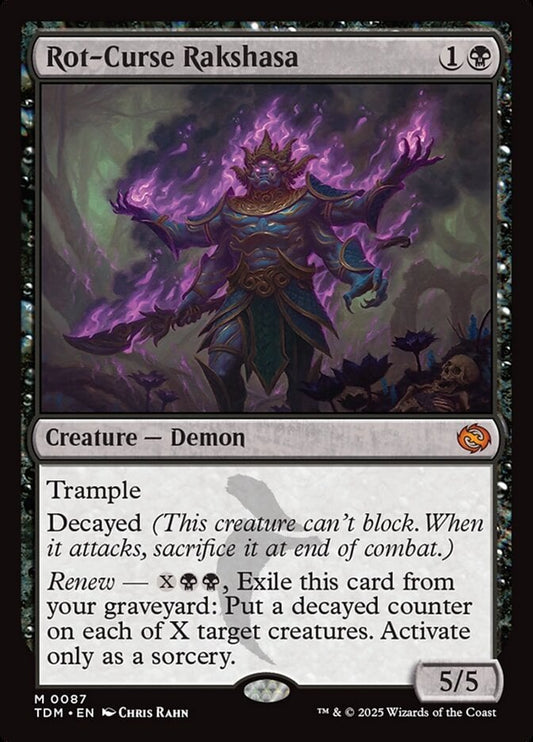 TDM-0087 | Rot-Curse Rakshasa | EN  | - | Foil