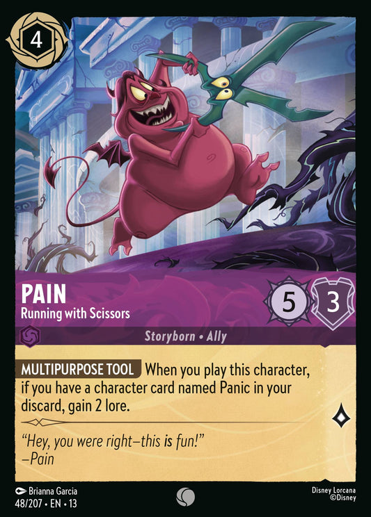 Set 13-48 Pain - Running with Scissors | Common