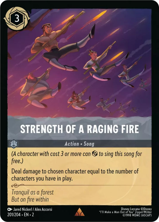Set 2-201 | Strength of a Raging Fire | Rare