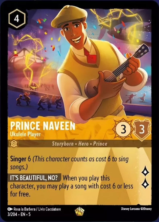 Set 5-003 | Prince Naveen - Ukulele Player | Legendary
