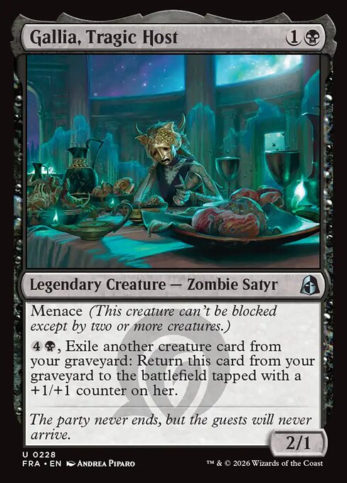 FRA-228 Gallia, Tragic Host | Uncommon (EN)