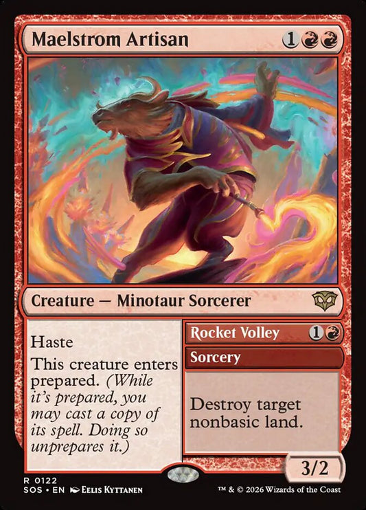 SOS-122 Maelstrom Artisan // Rocket Volley -EN- R (Foil)