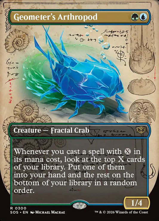 SOS-300  Geometer's Arthropod -EN- R (Non-Foil)