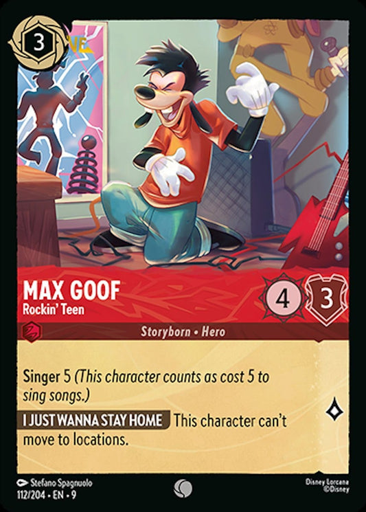 Set 9-112 | Max Goof - Rockin' Teen | Common