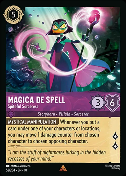 Set 10-052 | Magica De Spell - Spiteful Sorceress | Rare