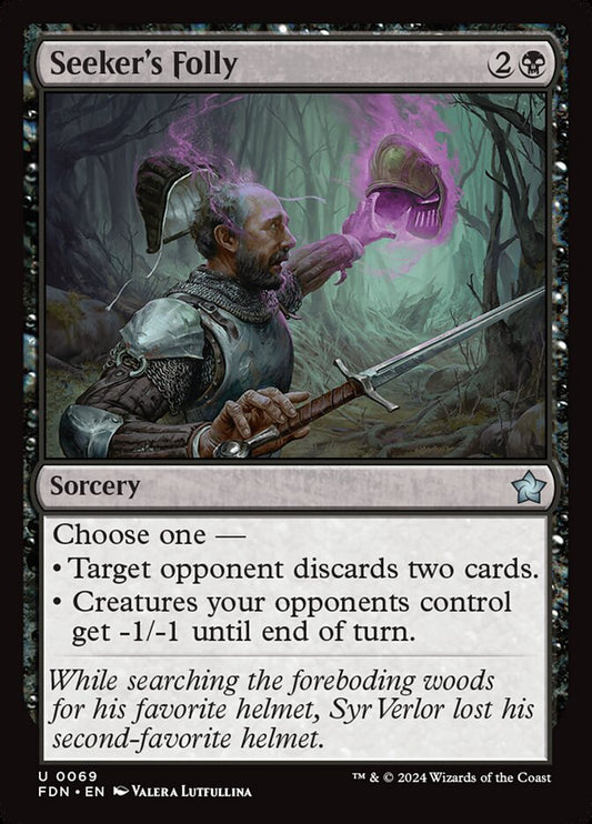 FDN-0069 | Seeker's Folly | EN  | - | Foil