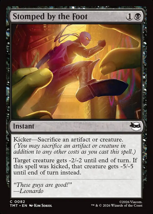 EN | Stomped by the Foot| Foil| TMT-82
