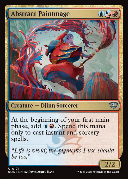 SOS-171  Abstract Paintmage -EN- U (Non-Foil)
