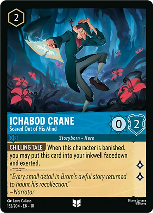 Set 10-152 | Ichabod Crane - Scared Out of His Mind | Uncommon