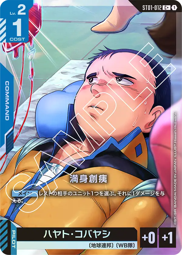 ST01-012  |  満身創痍  | C+ |   異圖卡