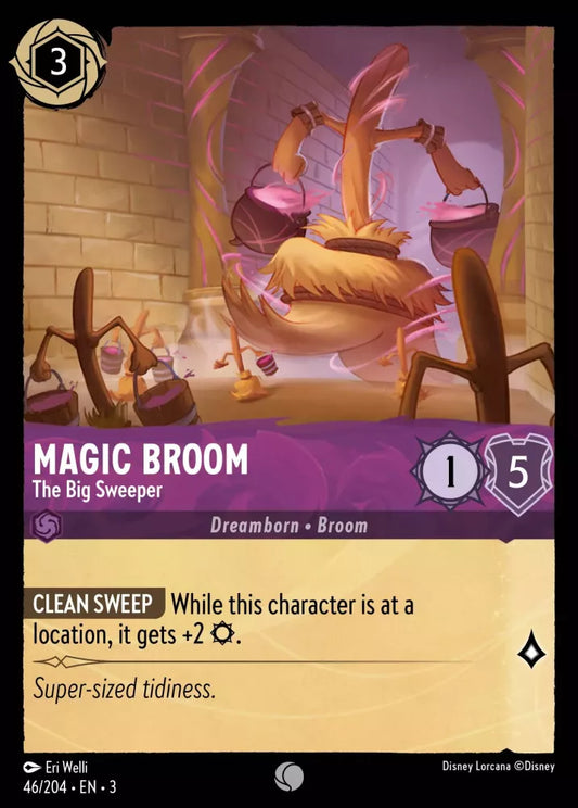 Set 3-046 | Magic Broom - The Big Sweeper | Common