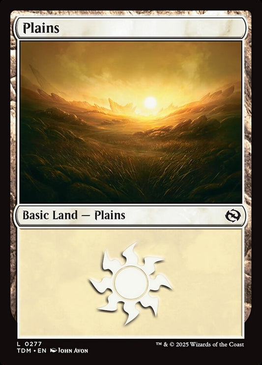 TDM-0277 | Plains | EN  | - | Non-Foil