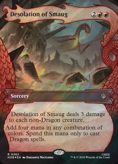 HOB-262 Desolation of Smaug (Showcase) | Rare (EN)