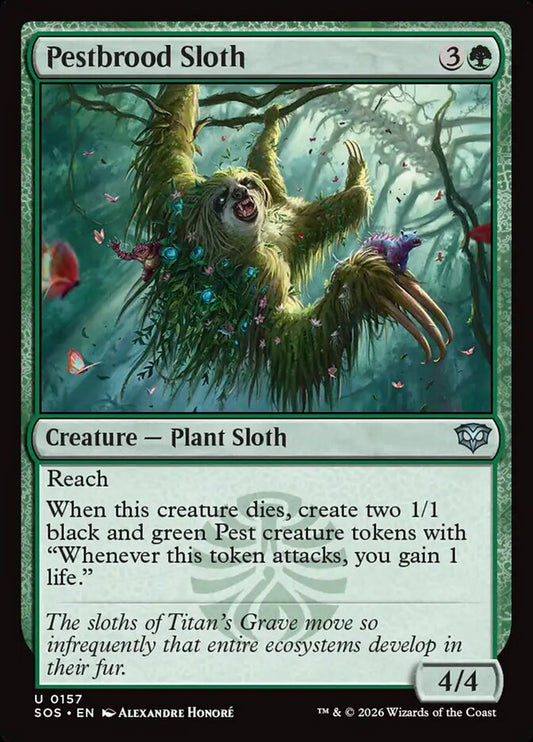 SOS-157  Pestbrood Sloth -EN- U (Non-Foil)