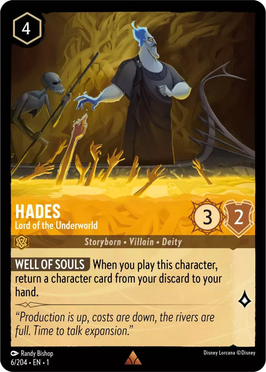 Set 1-006 | Hades - Lord of the Underworld |  Rare