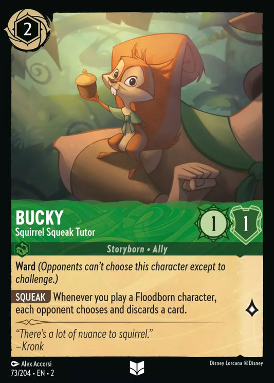 Set 2-073 | Bucky - Squirrel Squeak Tutor | Uncommon