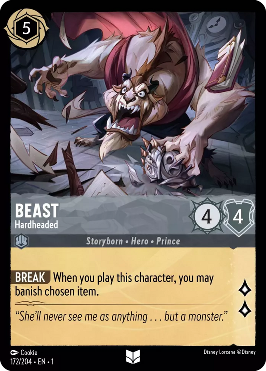 Set 1-172 | Beast - Hardheaded |  Uncommon