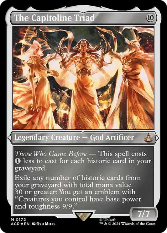 ACR-172 The Capitoline Triad (Etched) | Mythic (EN)