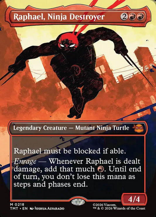 TMT-0218 | Raphael, Ninja Destroyer | EN  | - | Foil