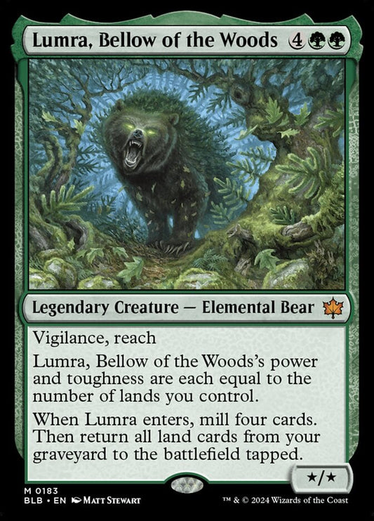 BLB-0183 | Lumra, Bellow of the Woods | EN  | - | Foil