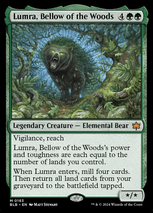 BLB-0183 | Lumra, Bellow of the Woods | EN  | - | Non-Foil