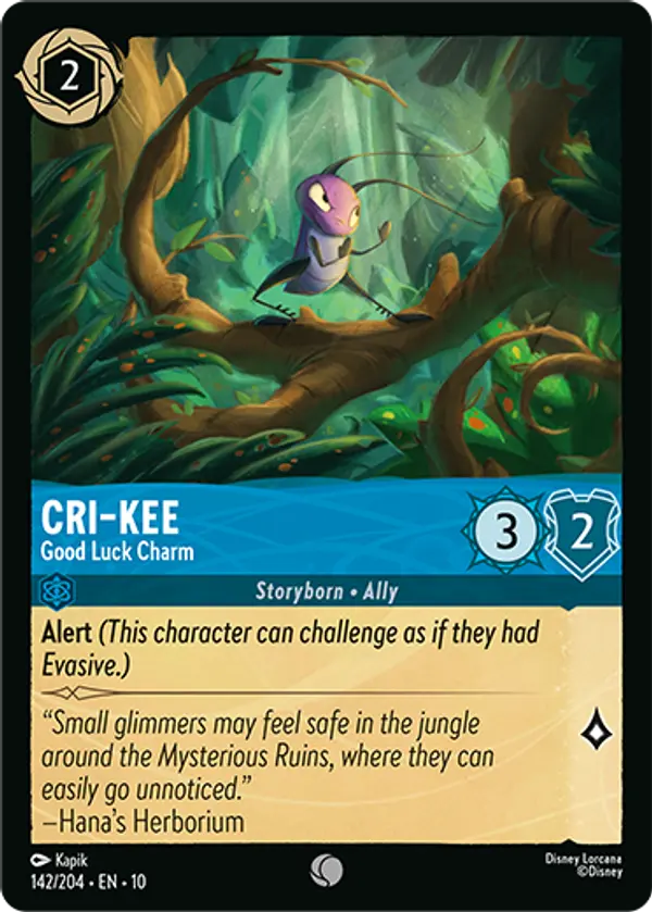Set 10-142 | Cri-Kee - Good Luck Charm | Common