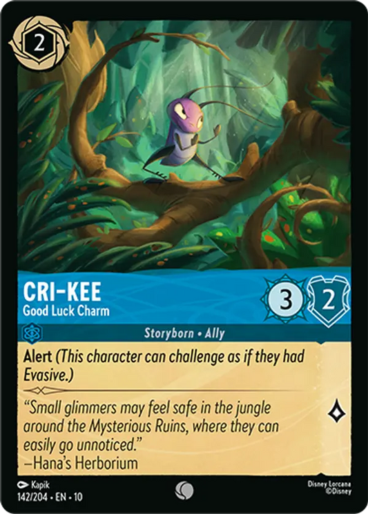 Set 10-142 | Cri-Kee - Good Luck Charm | Common