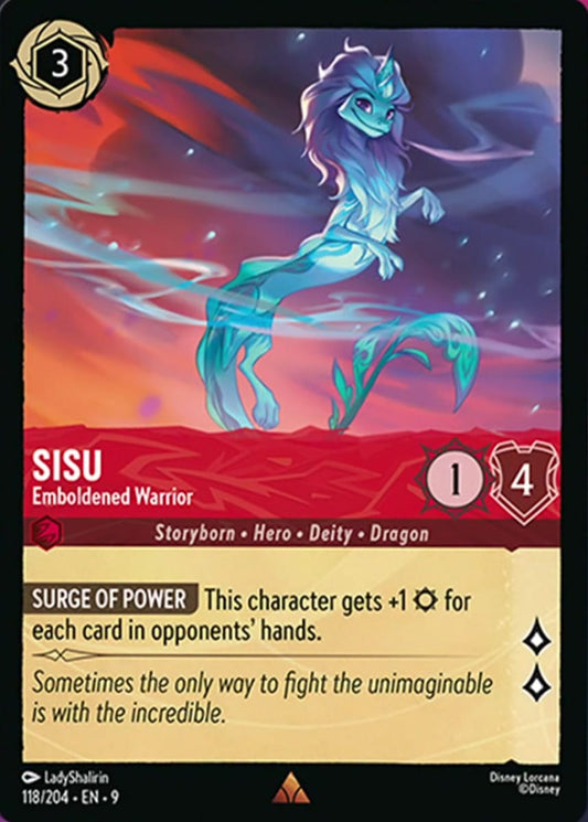 Set 9-118 | Sisu - Emboldened Warrior | Rare