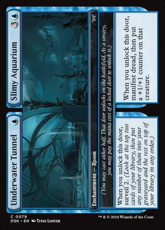 DSK-0079 | Underwater Tunnel // Slimy Aquarium | EN  | - | Non-Foil