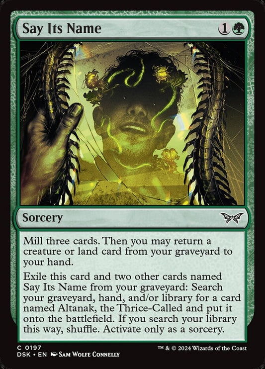 DSK-0197 | Say Its Name | EN  | - | Foil