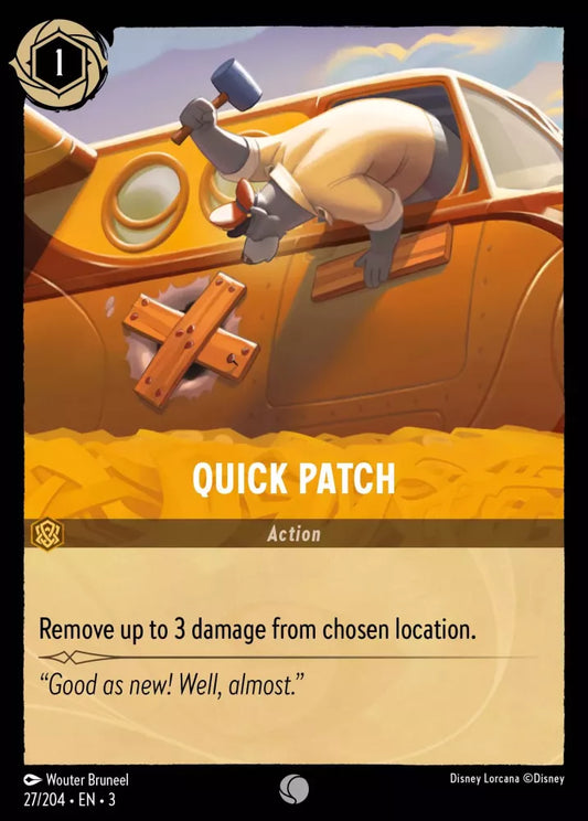 Set 3-027 | Quick Patch | Common