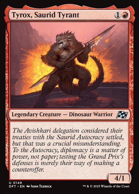 DFT-0149 | Tyrox, Saurid Tyrant | EN  | - | Foil