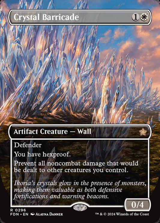 FDN-296 Crystal Barricade | Rare (EN)