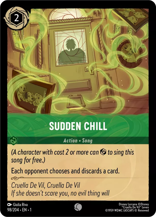 Set 1-098 | Sudden Chill |  Common