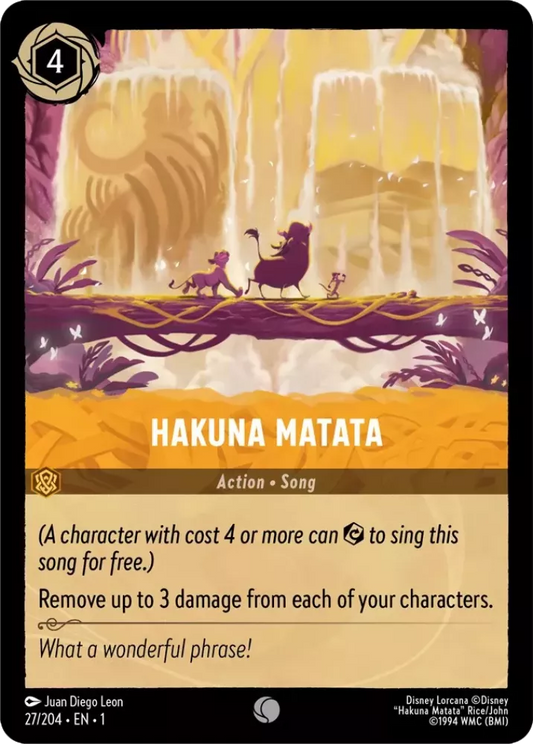 Set 1-027 | Hakuna Matata |  Common