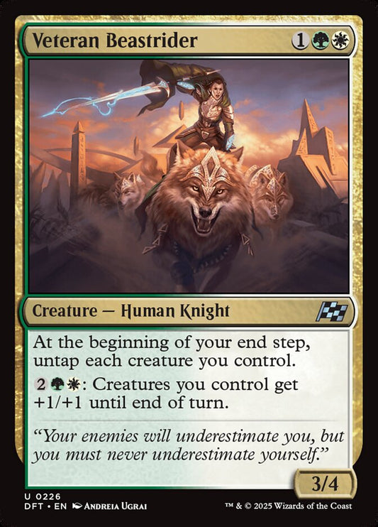 DFT-0226 | Veteran Beastrider | EN  | - | Foil