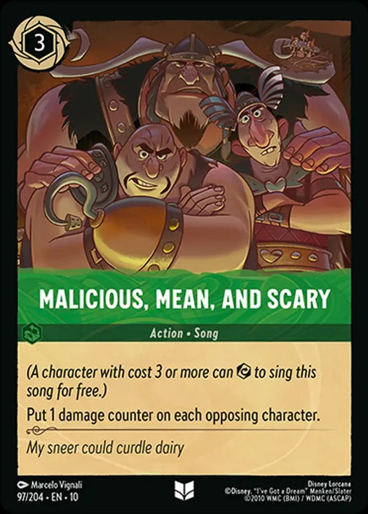 Set 10-097 | Malicious, Mean, and Scary | Uncommon