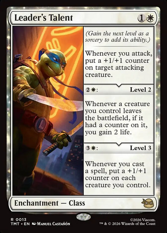 EN | Leader's Talent| Non-Foil| TMT-13