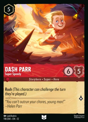 Set12-118 | Dash Parr – Super Speedy | Uncommon | Foil