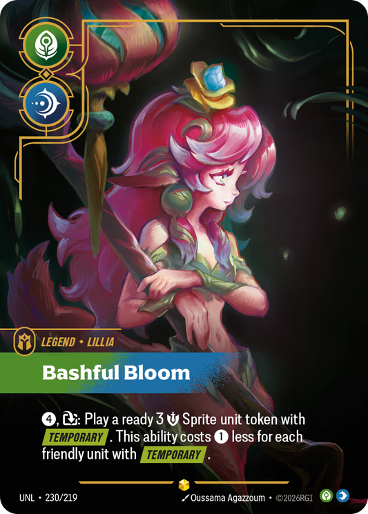UNL-230/219 Lillia - Bashful Bloom (Overnumbered) | Showcase
