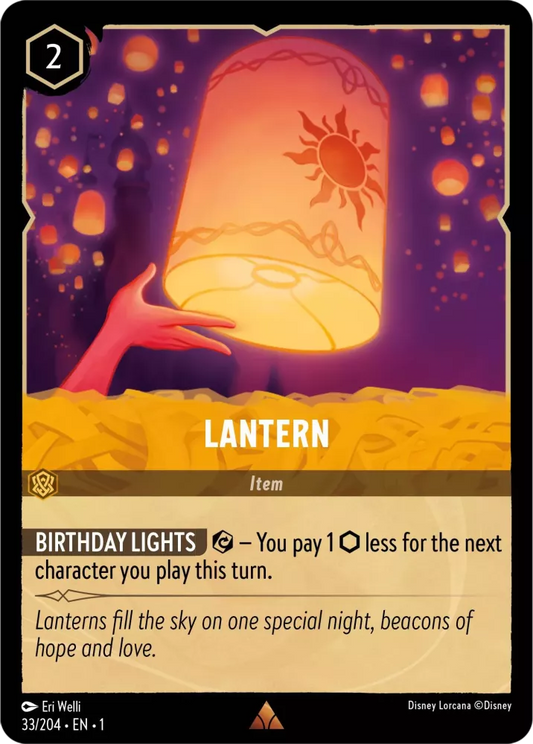 Set 1-033 | Lantern |  Rare