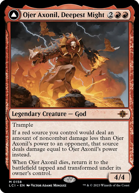LCI-0158 Ojer Axonil, Deepest Might | Mythic (EN)