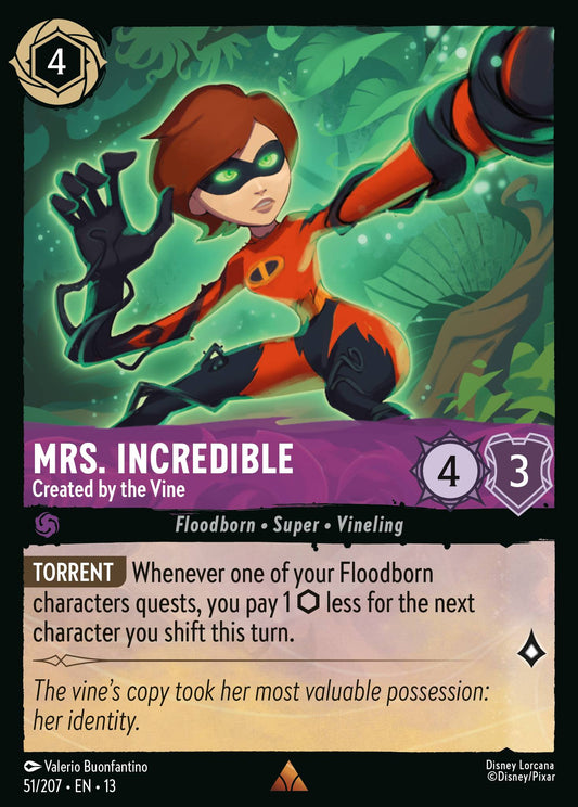 Set 13-51 Mrs. Incredible - Created by the Vine | Rare