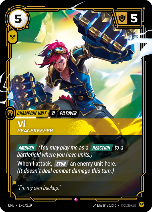UNL-176/219 Vi - Peacekeeper | Rare