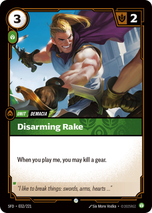 SFD-032/221 | Disarming Rake | Common